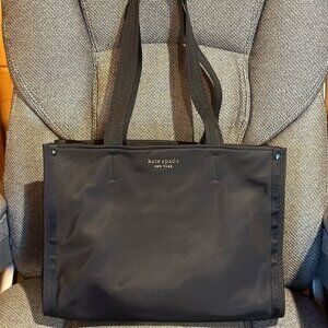Kate Spade Nylon Tote in Black